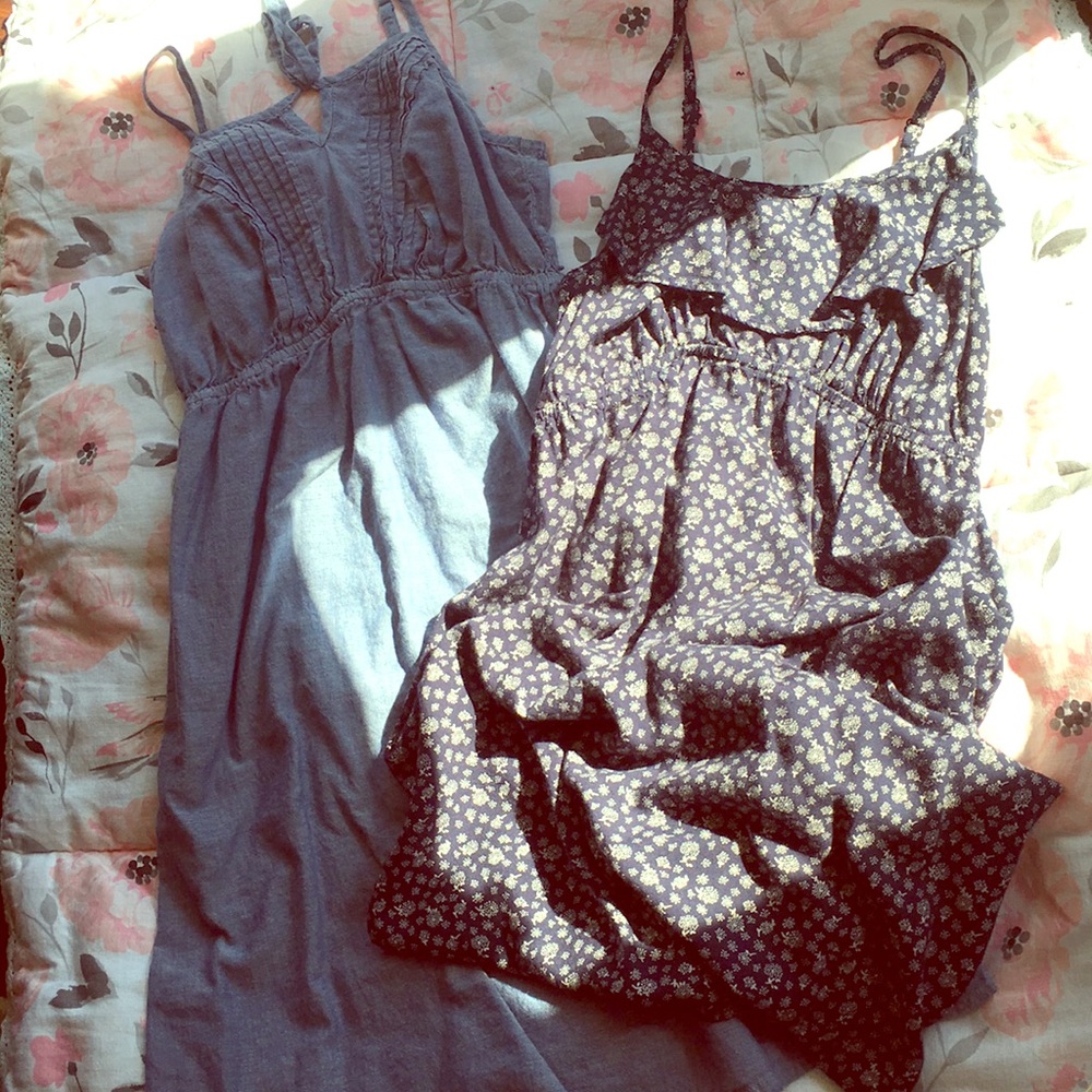 2 size SMALL maternity dresses